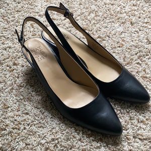 Naturalizer Black Sling Heel